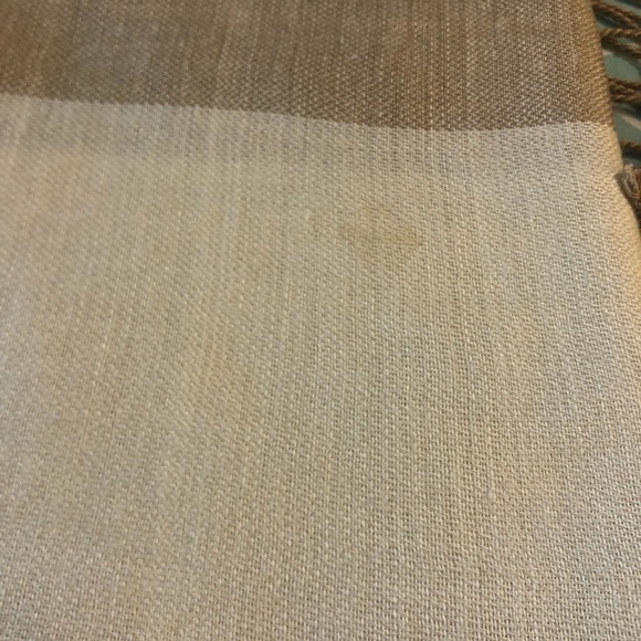 Woven Pashmina & Neutral Striped Scarf Bundle - Picture 16 of 16